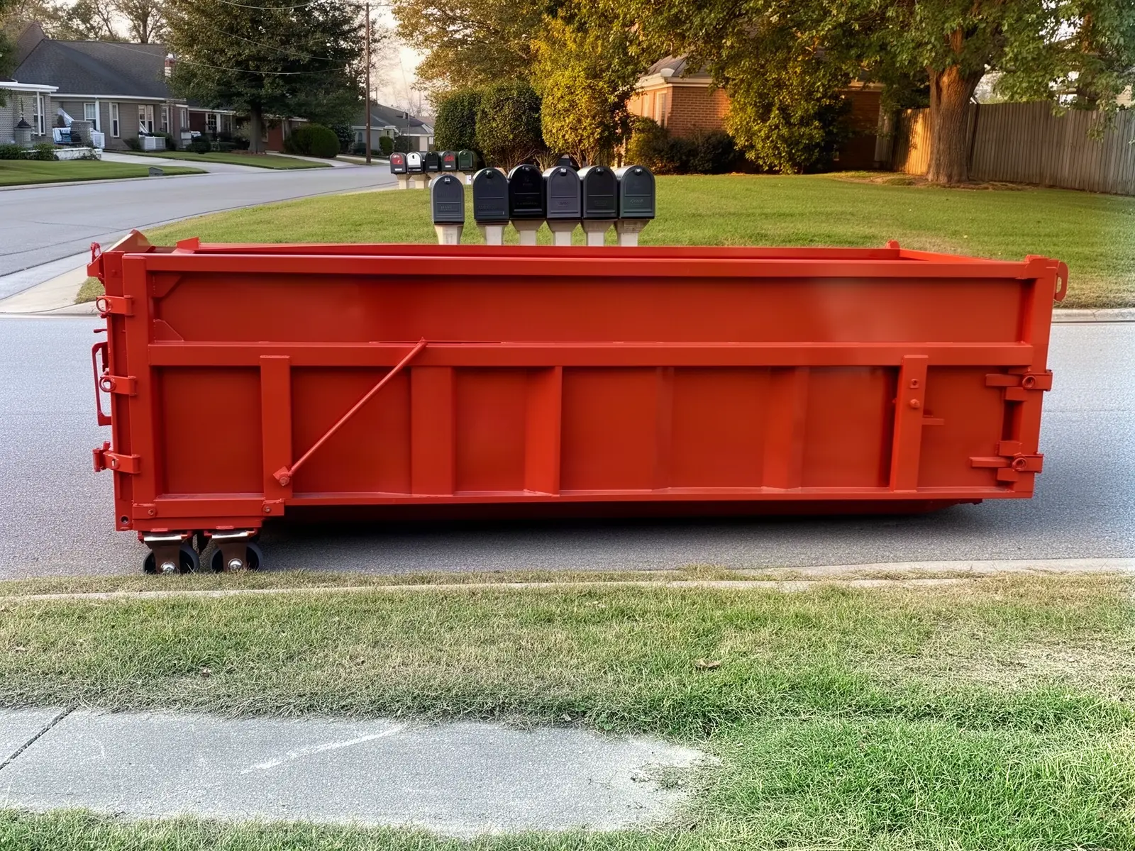 Roll-off dumpster from Summit Dumpster Rental Services in Toledo, OH